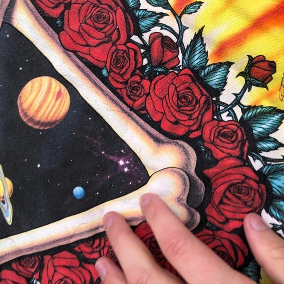 VINTAGE 1992 The Grateful Dead Tie Dye Graphic T Shirt XL - Picture 5 of 16